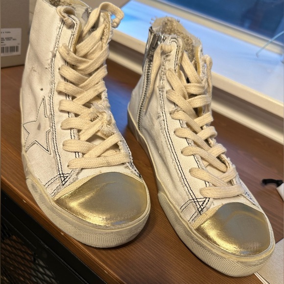 LIMITED EDITION Authentic Golden Goose Francy Con Puntale A Vista Size 38/7 - Picture 2 of 10